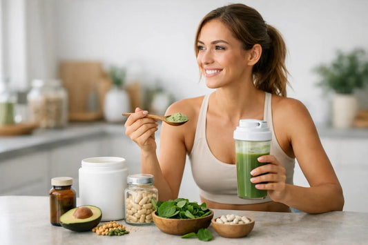Suplementos veganos para mujer que sí encajan